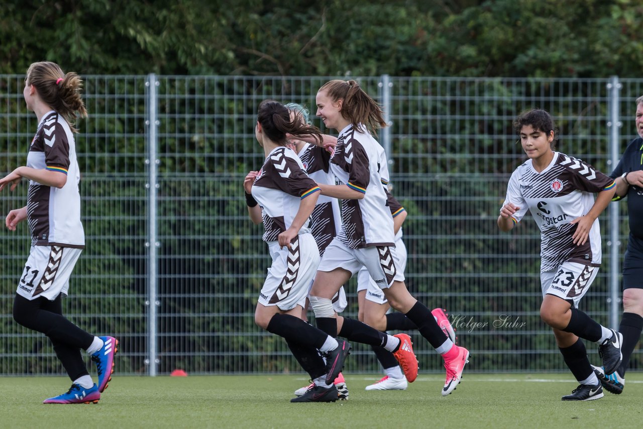 Bild 66 - B-Juniorinnen Wedel - St. Pauli : Ergebnis: 1:2